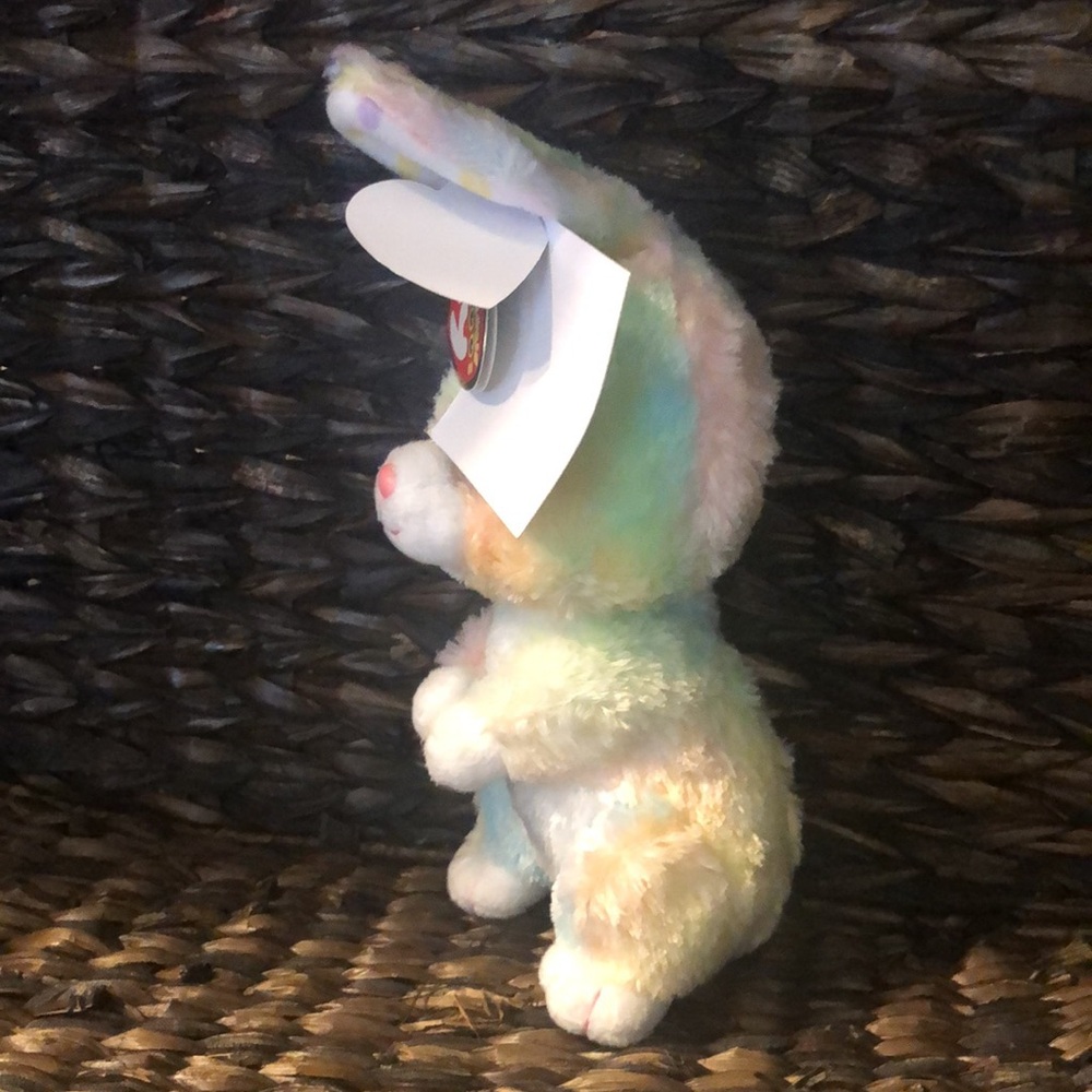 SALE ❤️ NWT 2017 Bubby" the Easter Bunny, retired Ty Beanie Boo plush toy - Picture 5 of 7
